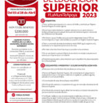 Afiche beca superior 2023