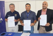 Firman acuerdo entre Molina y San Javier para contar con Sistema Integrado de Emergencias