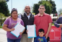 Con escritura en mano: 43 familias de Lontué hacen realidad el sueño de la casa propia